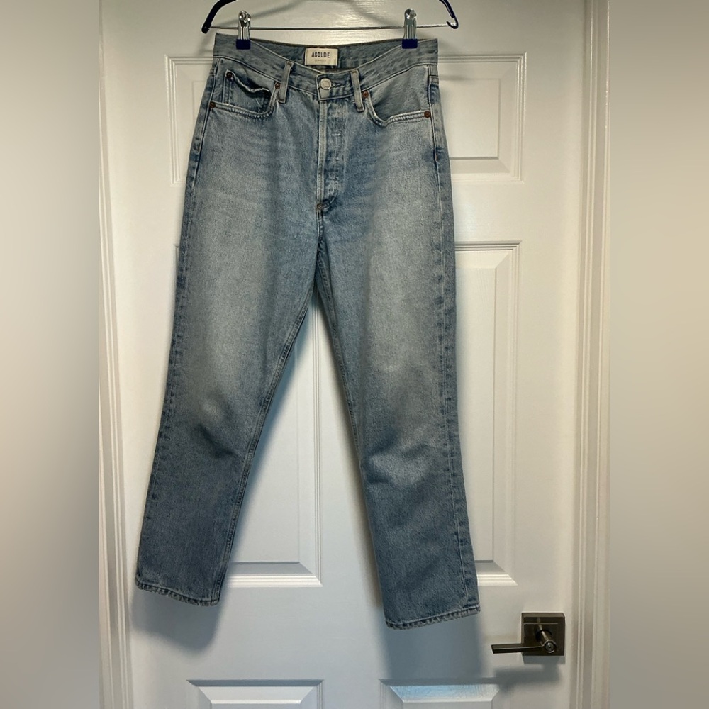 Agolde Size 26 Mid-Rise Straight Leg